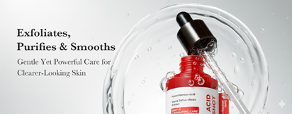 Hypochlorous Acid Rice Peel Shot Duo for Face & Body